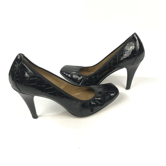 Tahari High Heel Shoes Croc Print Pumps - Picture 1 of 4